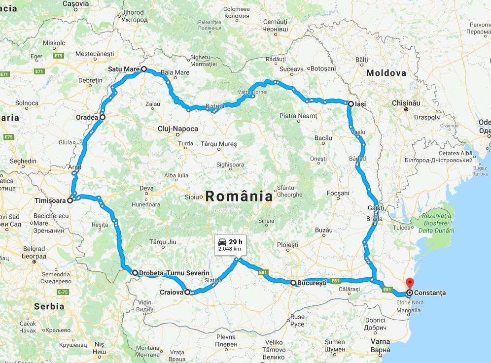 Romania paralizata